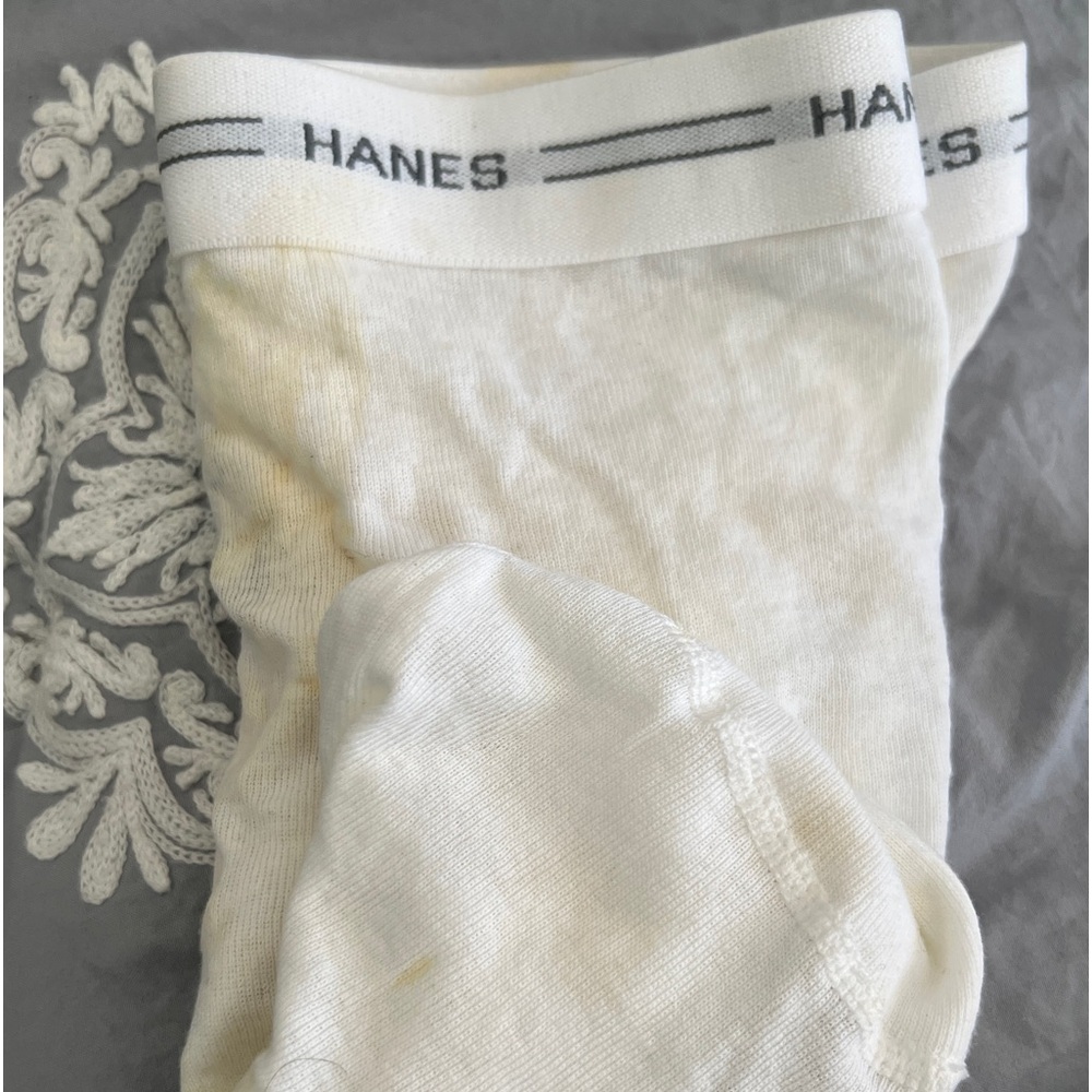 Men vintage Hanes Briefs Small